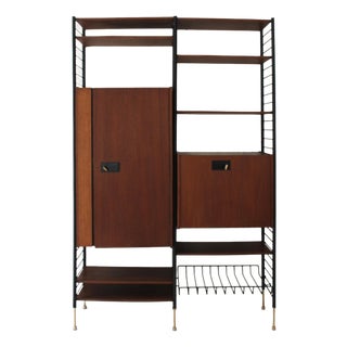 Mid-Century Teak Bookcase attributed to Ico Parisi, Italy, 1950s For Sale