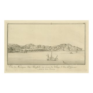 Norden, Mountains of Abyssode Opposite Umm El Gusur Nile View, 1755, Engraving For Sale