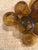 Amber Murano Style Glass Grape Cluster For Sale In Dallas - Image 6 of 8