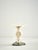 Not Yet Made - Made To Order Oatmeal and Green Ceramic and Bronze Alto Side Table by Henry Holland Studio For Sale - Image 5 of 5