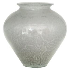 Vintage German Handmade Glass Vase