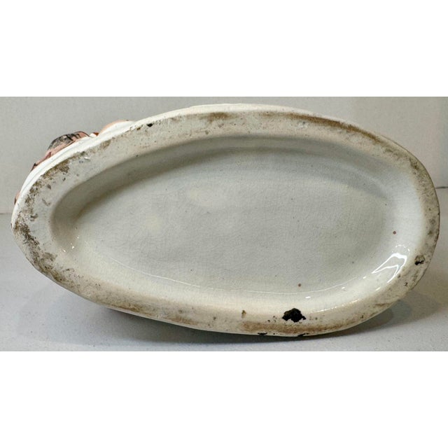 Impressive Size! Staffordshire Lion Slayer Antique Figurine From England - Circa 1860 For Sale - Image 10 of 12