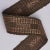 Contemporary Schumacher Nael Linen Cotton Tape In Cedar Brown For Sale - Image 3 of 3
