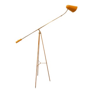 Lamp with Adjustable Arm For Sale