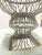 Forest Green Vintage Victorian-Style Wire Garden Urn Planter With Pedestal Base For Sale - Image 8 of 8