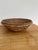 Brown Large Hand-Woven Wicker Tray Basket For Sale - Image 8 of 18