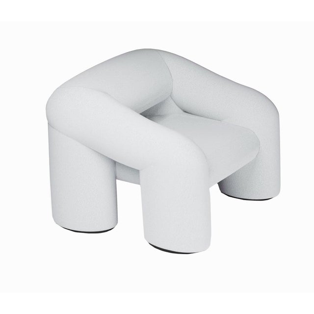 Armchair Cuby in Blue by Alter Ego Studio For Sale - Image 4 of 4