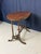 Brown Antique Victorian Oval Centre Table, 1900 For Sale - Image 8 of 11