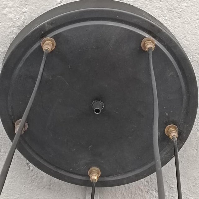 Pendant Lamp in Metal and Glass attributed to Stilnovo,1960s For Sale - Image 10 of 11