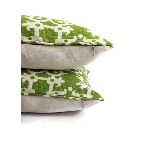 Textile Raoul Textiles George Smith Stella in the Color Wheatgrass Pillow Cover - 20" X 20" For Sale - Image 7 of 8