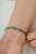 Art Deco Style 10.19 CTW Prong Set Emerald Fine Line Tennis Bracelet - May Birthstone Edition For Sale - Image 10 of 14