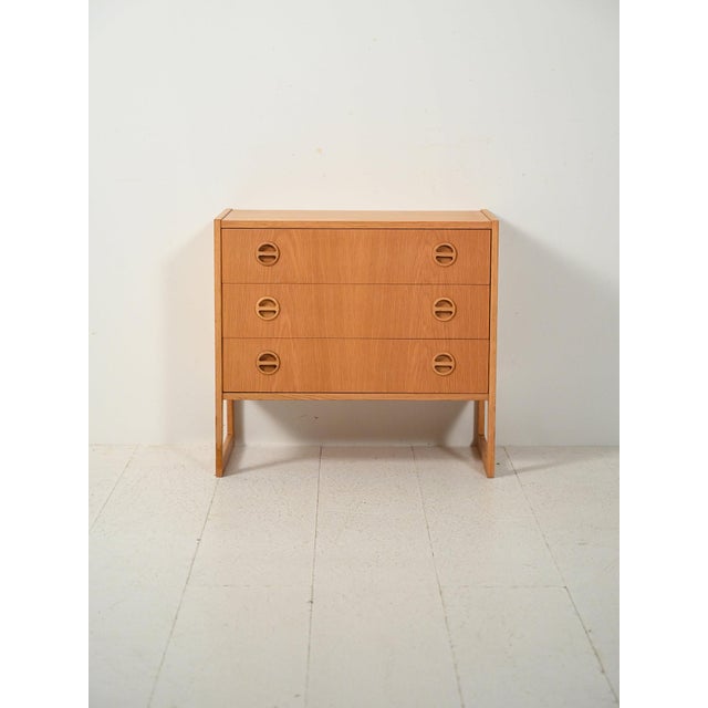 Oak Chest of Drawers from Arne Wahl Iversen, 1960s For Sale - Image 11 of 11