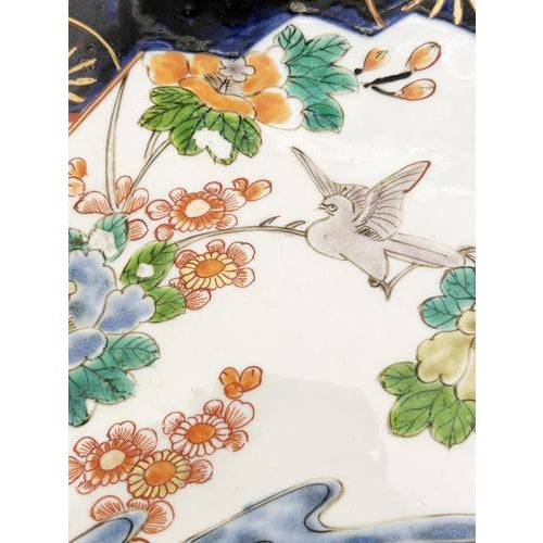 Large 19th Century Ilmari Japanese Dish, Japan For Sale - Image 12 of 14