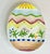 Fitz and Floyd 1980s Vintage Fitz & Floyd Hand Painted Easter Egg Dish. For Sale - Image 4 of 8