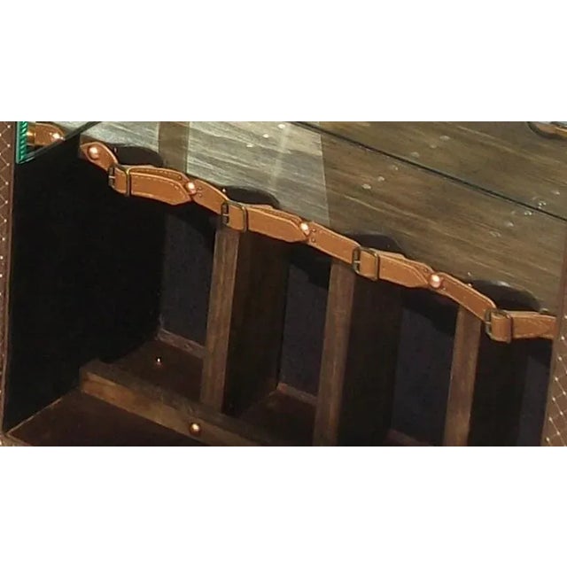 French Design Inspired Mini Bar Trunk For Sale In Palm Springs - Image 6 of 8