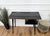 Mid-Century Italian Art Deco Style Walnut Burl Writing Desk with Glass Top by Paolo Buffa, 1950s For Sale - Image 9 of 11