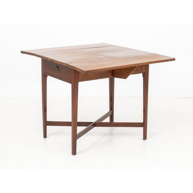 Wood George III Style Mahogany Pembroke Table For Sale - Image 7 of 10