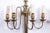 Directoire Style Gilt & Silver Brass Wall Sconces, 1970s, Set of 2 For Sale - Image 6 of 12