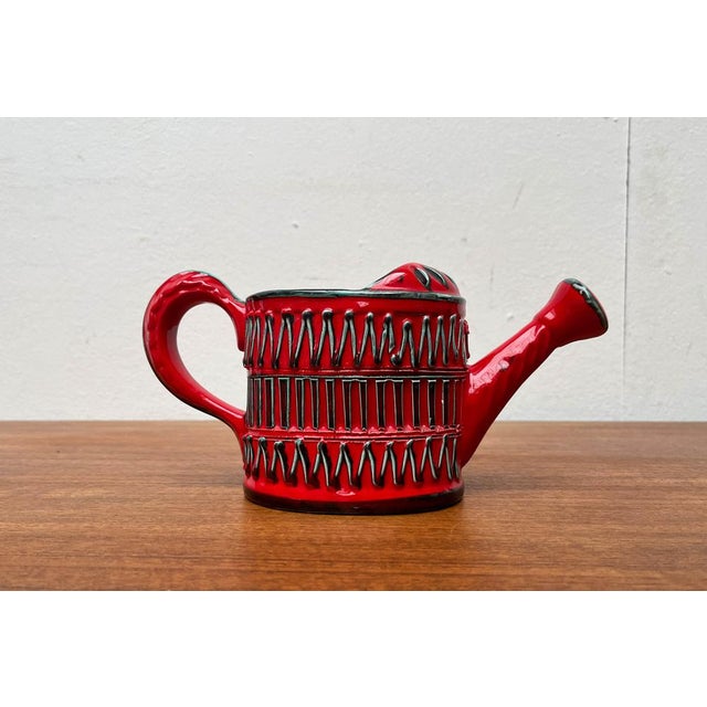 Mid-Century Italian Pottery Watering Pot, 1960s For Sale - Image 17 of 18