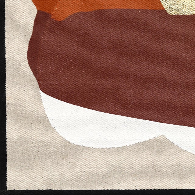 Eternal Sunsets Mini: Trustworthy - Meditative Abstract Warm Painting on Canvas Original Artwork by Jason DeMeo For Sale - Image 4 of 9