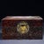 1990s Vintage Rosewood Box With Mother-of-Pearl Inlay of a Boy With Lotus - Jewelry Box For Sale - Image 5 of 8