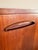 Wood Authentic Vintage British Mid-Century Teak Drop-Front Cabinet Bar Inspired by G Plan For Sale - Image 7 of 13