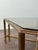 Vintage Hollywood Regency Style Brass and Smoked Glass Coffee Table, 1970s For Sale - Image 16 of 17