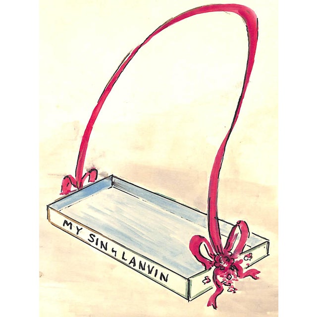 Art Sz: 12 3/8"H x 9"W Alexander Warren Montel (1921-2002)