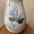 Vintage Large Porcelain Qing Dynasty Famille Rose Hand Painted Peonies Vase With Stylized Calligraphy For Sale - Image 4 of 12
