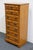 FLANDERS Mfg. Co. Solid Hard Rock Maple Colonial Early American Style 23" Lingerie Chest 48.25" High 23" Wide 17" Deep We...