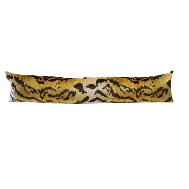 Animal Print Le Tiger Lumbar Or Body Down Fill Pillow In Style Of