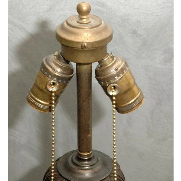 Carved Table Lamps - A Pair For Sale - Image 4 of 8