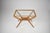 Italian Glass and Wood Coffee Table in the Style of Cesare Lacca, 1940s–50s For Sale - Image 6 of 13
