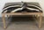 Maison Jansen Neoclassical Zebra Hide Bench, Estate of John Loring, France 1970s For Sale - Image 9 of 11