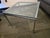 Florence Knoll Florence Knoll 23-Inch Square Coffee Table With Satin Chrome Base and Glass Top For Sale - Image 4 of 6