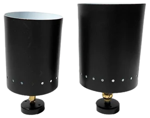 Black Sconces from Arredoluce, 1950s, Set of 2