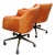 West Elm Elevate Your Workspace: Set of 4 West Elm Helvetica Genuine Leather Chairs For Sale - Image 4 of 10