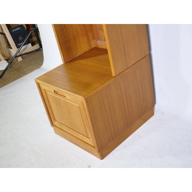 Vintage Teak Shelving Unit, 1970s For Sale - Image 10 of 12