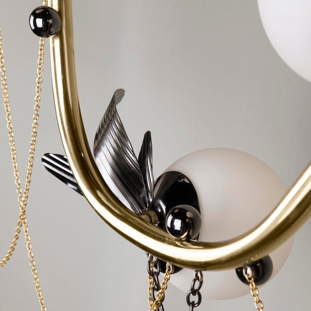 Not Yet Made - Made To Order Berlin Suspension Lamp by Creativemary For Sale - Image 5 of 6