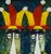 Late 20th Century "Fools" Carved Paper Relief Painting by Martin Ingley, Framed For Sale - Image 4 of 8