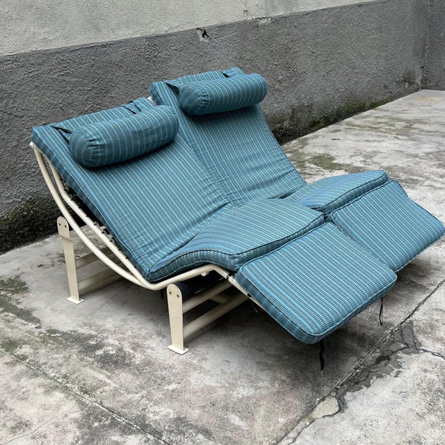 Vintage Italian Double Chaise Lounge, 1980s For Sale - Image 3 of 18
