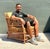 Vintage Stick Rattan Lounge Chairs - A Pair For Sale - Image 12 of 12