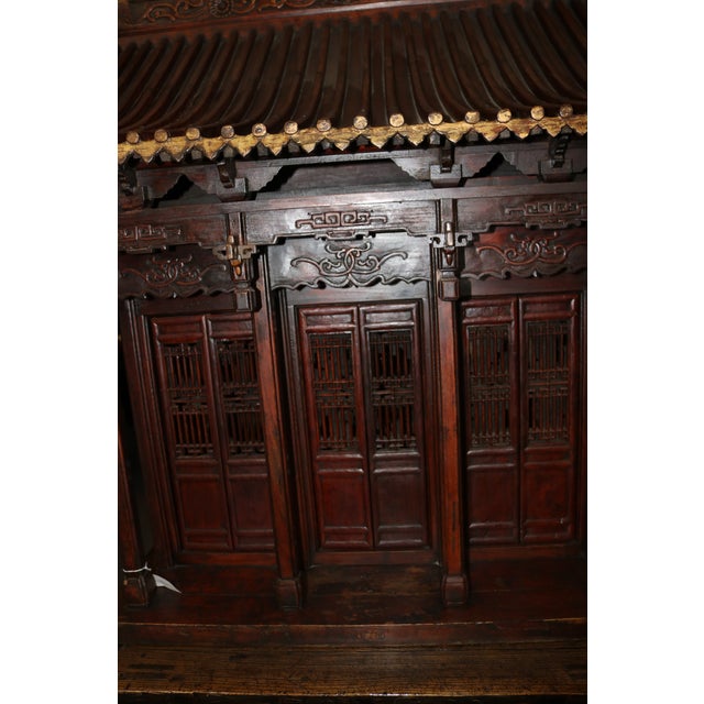 Wood Early 19th Century Wooden Family Altar For Sale - Image 7 of 9