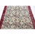 Mid-Century Vintage Turkish Rose Floral Rug in Cream & Burgundy, 6’5” X 9’7 For Sale - Image 4 of 10