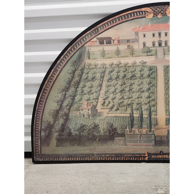 Tuscan Ballard Designs Tuscan Villa Marignolle Wall Art For Sale - Image 3 of 12