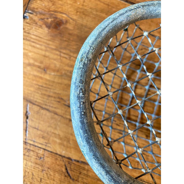 Metal Vintage Lead Cage Style Flower Frogs, Set of 2 For Sale - Image 7 of 9