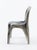 A rare and visually striking Sebel chair featuring a translucent marbled resin body with smoky grey veining and subtle...