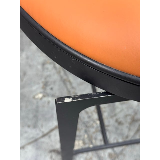 Michael Oren Design Porter Place Style Swivel Counter Stools, Set of Four For Sale - Image 10 of 12