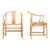 Wegner PP66 "Chinese Chairs" for PP Mobler in Oak and Papercord - A Pair For Sale