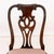 Brown Mid Queen Anne Style Mahogany Chairs, Associated Pair For Sale - Image 8 of 11